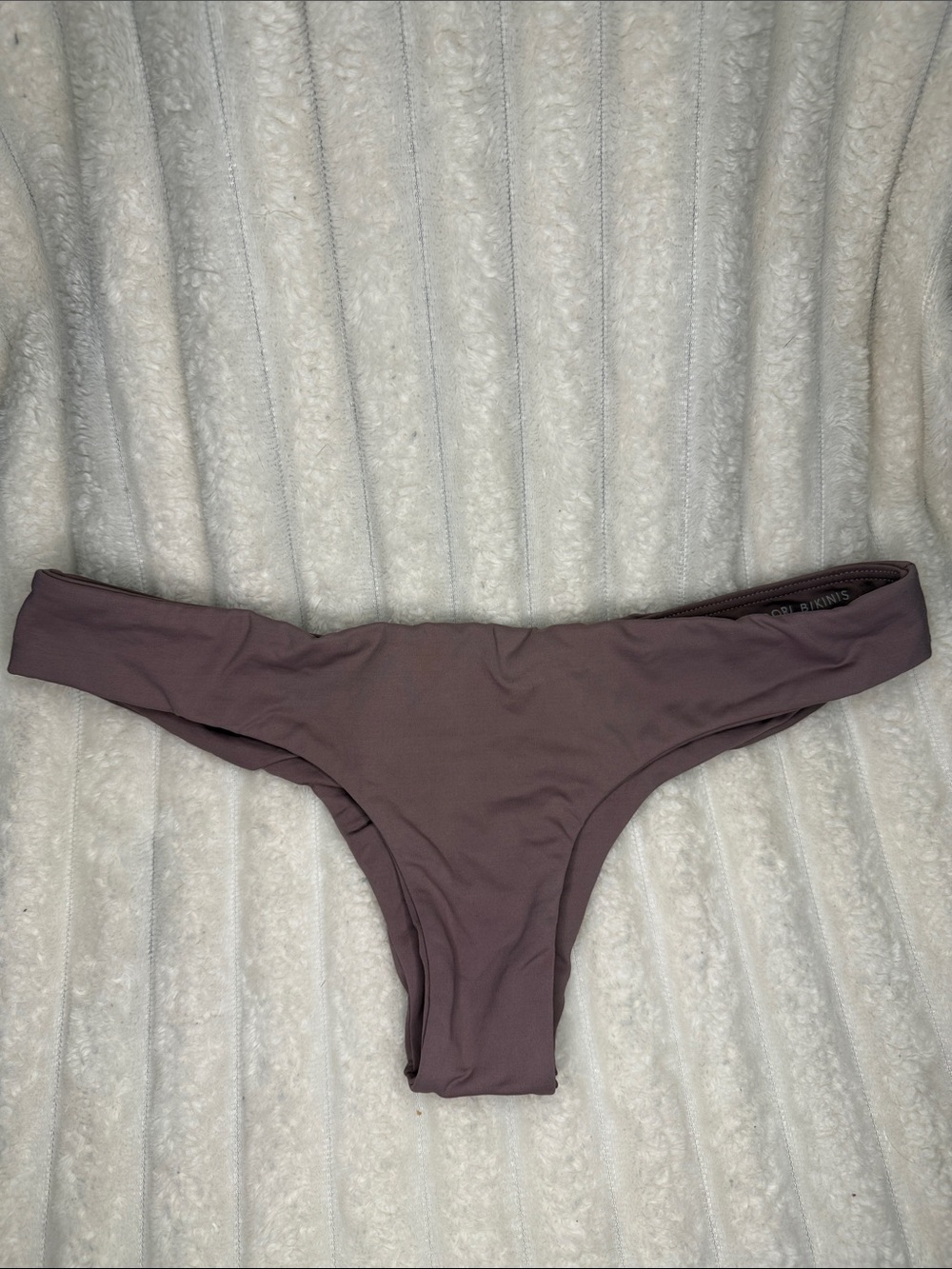 Midori Mauve Low-Rise Bikini Bottom